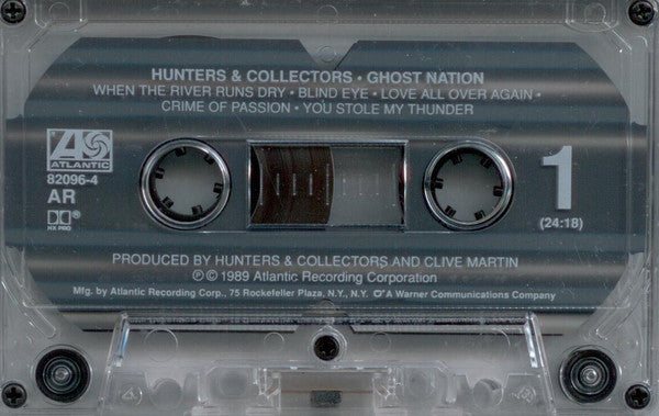 Hunters & Collectors : Ghost Nation (Cass, Album)
