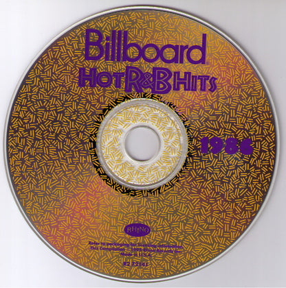 Various : Billboard Hot R&B Hits, 1986 (CD, Comp)