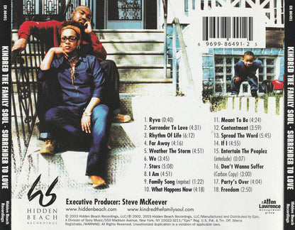 Kindred The Family Soul : Surrender To Love (CD, Album, Fir)