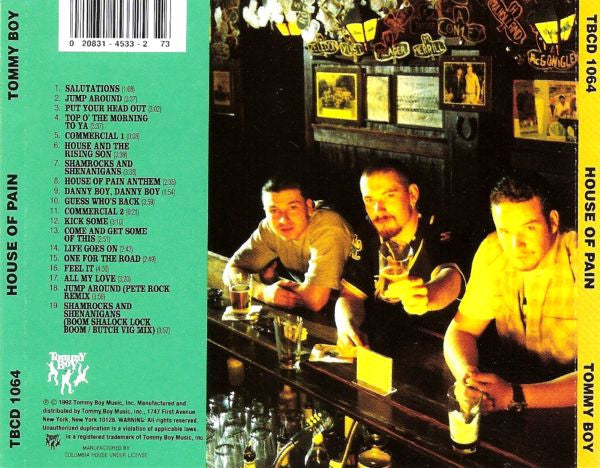 House Of Pain : House Of Pain (Fine Malt Lyrics) (CD, Album, Club, Cle)