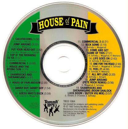 House Of Pain : House Of Pain (Fine Malt Lyrics) (CD, Album, Club, Cle)