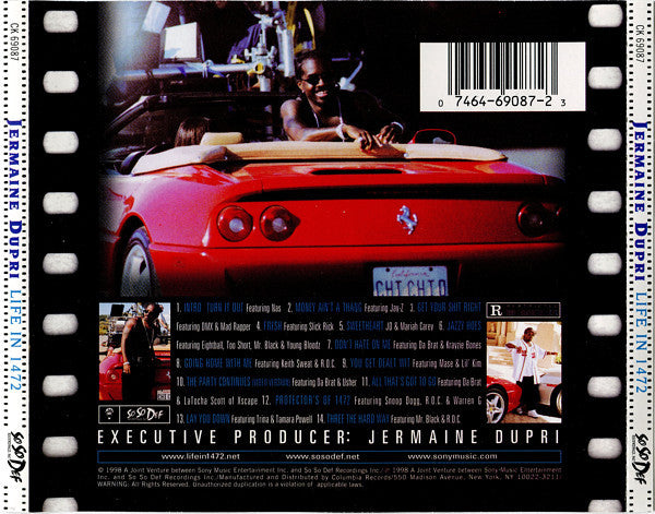 Jermaine Dupri : Life In 1472 (The Original Soundtrack) (CD, Album)