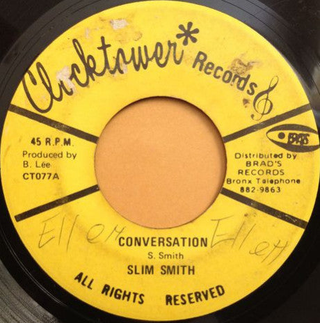 Slim Smith : Conversation (7")