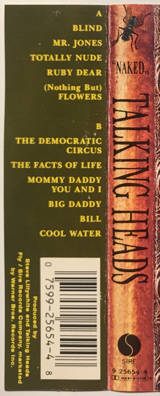 Talking Heads : Naked (Cass, Album, SR,)