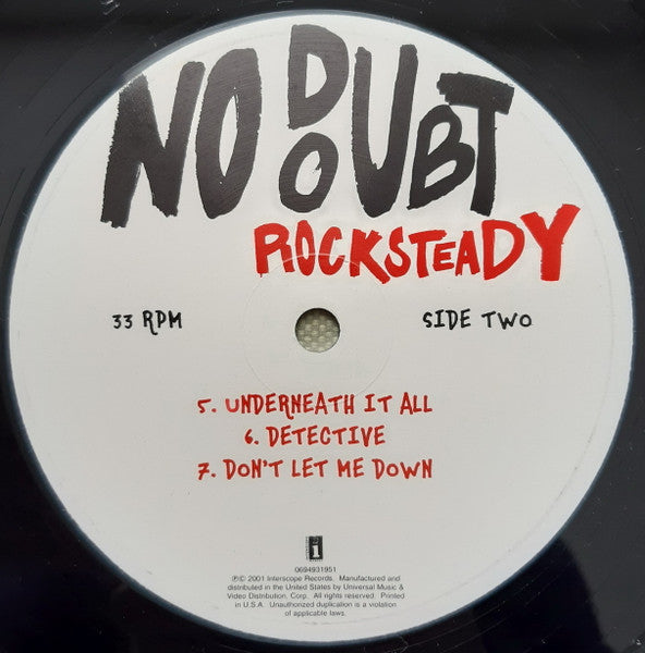 No Doubt : Rock Steady (2xLP, Album)