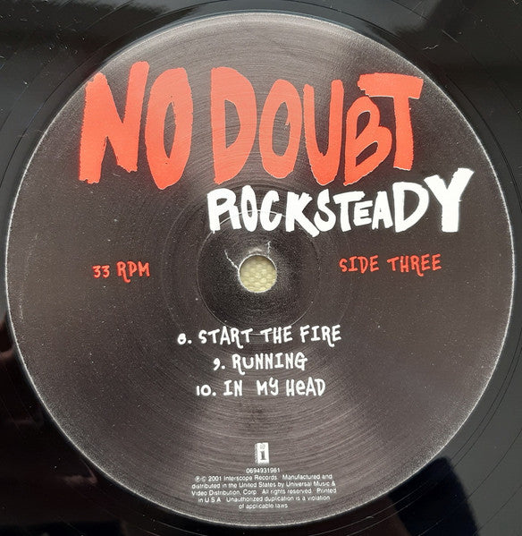 No Doubt : Rock Steady (2xLP, Album)