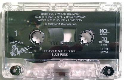 Heavy D. & The Boyz : Blue Funk (Cass, Album, Dol)