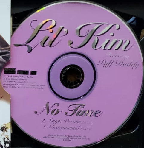 Lil' Kim Featuring Puff Daddy : No Time (CD, Single, Car)