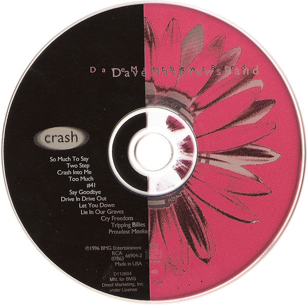 Dave Matthews Band : Crash (CD, Album, Club)