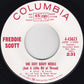 Freddie Scott (2) : One Iddy Biddy Needle / Forget Me If You Can (7", Single, Promo)