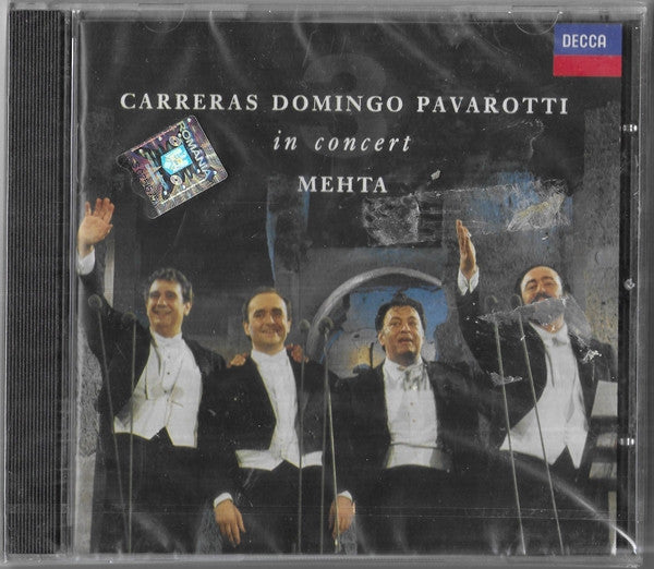 José Carreras, Placido Domingo, Luciano Pavarotti, Zubin Mehta : In Concert (CD, Album, RM)