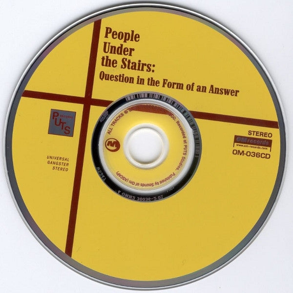 People Under The Stairs : Question In The Form Of An Answer (CD, Album)