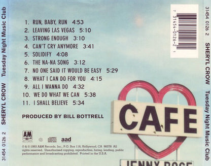Sheryl Crow : Tuesday Night Music Club (CD, Album, Pit)
