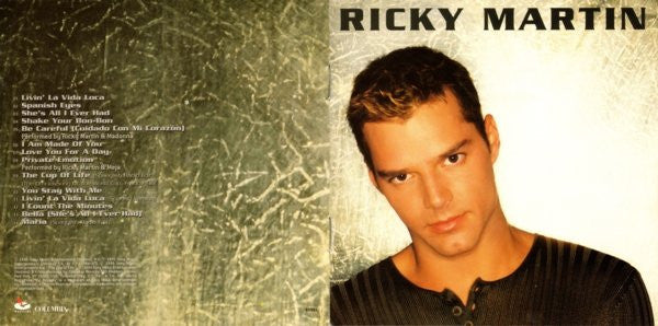 Ricky Martin : Ricky Martin (CD, Album, Enh, DAD)