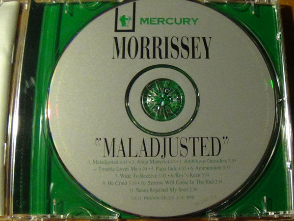 Morrissey : Maladjusted (CD, Album, Club, DAD)