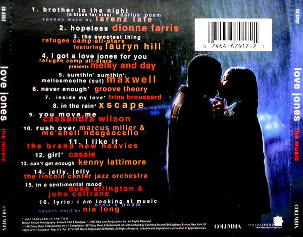 Various : Love Jones (The Music) (CD, Comp)