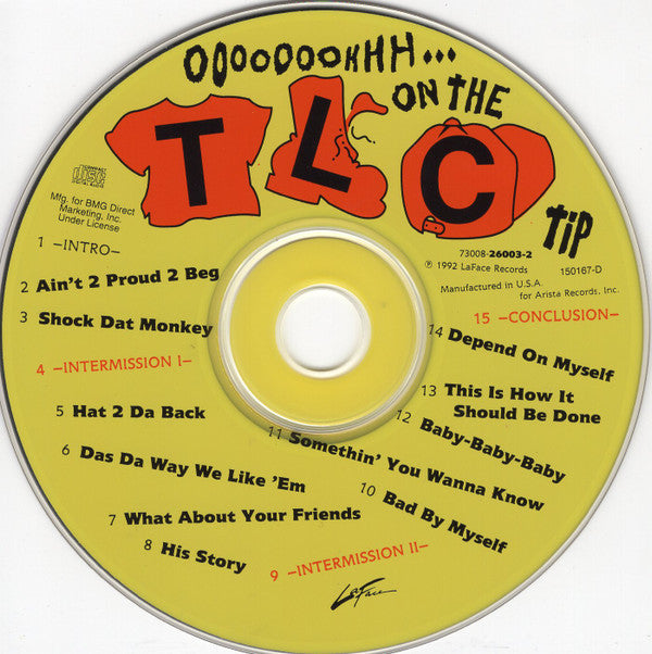 TLC : Ooooooohhh...On The TLC Tip (CD, Album, Club)