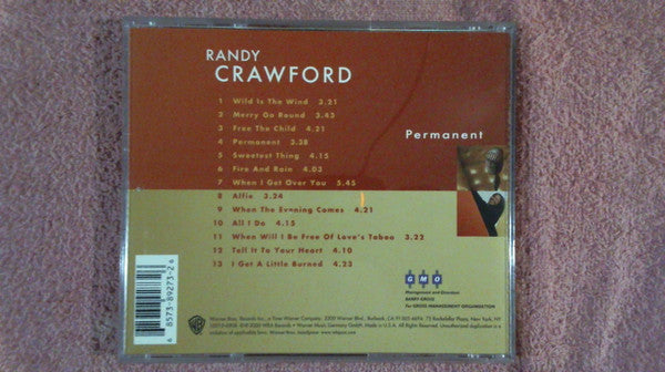 Randy Crawford : Permanent (CD, Album)