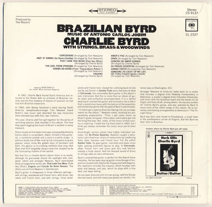 Charlie Byrd : Brazilian Byrd (LP, Album)