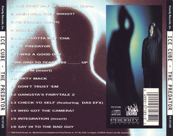 Ice Cube : The Predator (CD, Album)