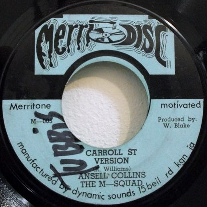 The Winstons (3) & The M-Squad* : Carroll St (7")