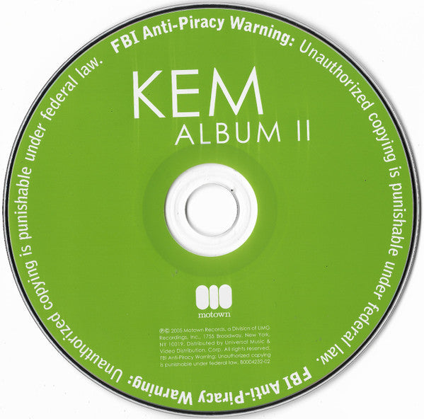Kem : Album II (CD, Album)