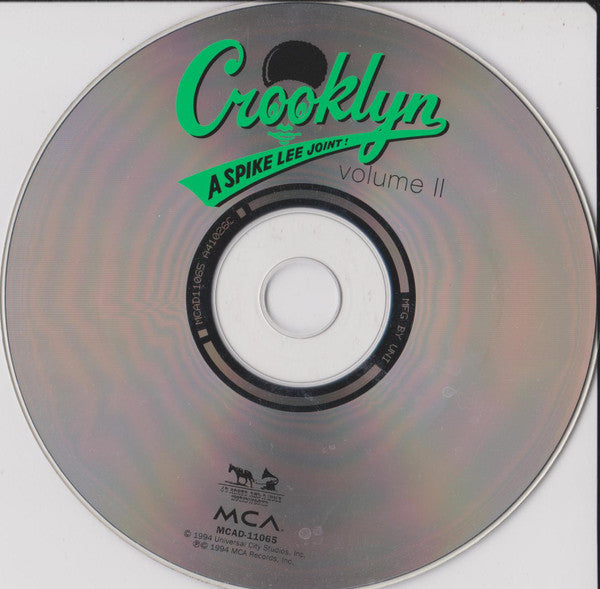 Various : Crooklyn Volume II - Music From The Motion Picture (CD, Comp)