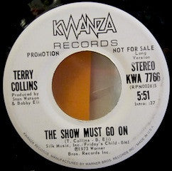 Terry Collins : The Show Must Go On (7", Promo)