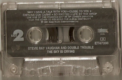 Stevie Ray Vaughan And Double Trouble* : The Sky Is Crying (Cass, Album)