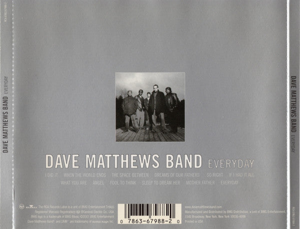 Dave Matthews Band : Everyday (CD, Album, Sli)