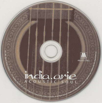 India.Arie : Acoustic Soul (CD, Album, UML)