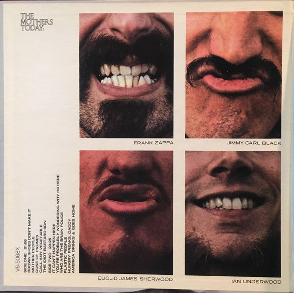 The Mothers Of Invention* : Mothermania (The Best Of The Mothers) (LP, Comp)