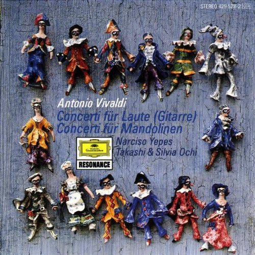 Antonio Vivaldi, Narciso Yepes, Takashi Ochi & Silvia Ochi : Concerti Für Laute (Gitarre) - Concerti Für Mandolinen (CD, RE)