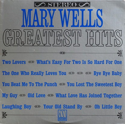 Mary Wells : Greatest Hits (LP, Album, Comp, RE)