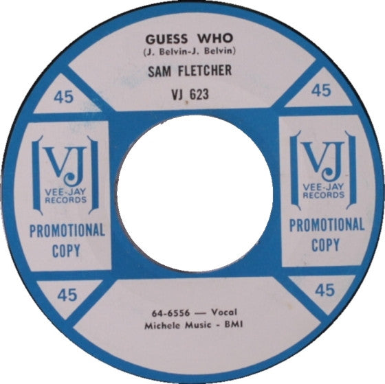 Sam Fletcher : The Sinner (7", Promo)