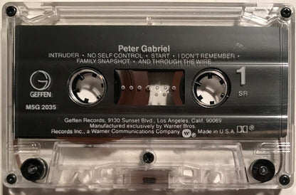Peter Gabriel : Peter Gabriel (Cass, Album, RE, SR,)