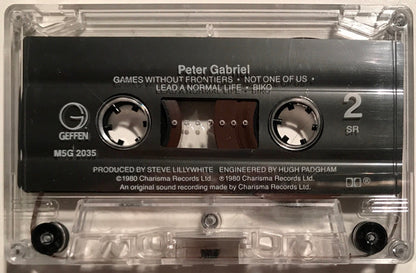 Peter Gabriel : Peter Gabriel (Cass, Album, RE, SR,)