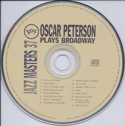 Oscar Peterson : Oscar Peterson Plays Broadway (CD, Comp)