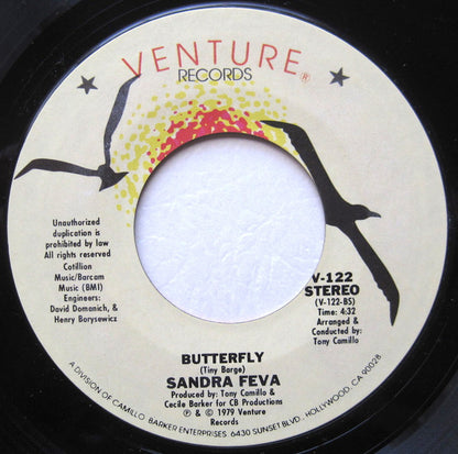 Sandra Feva : Three Times A Man (7")