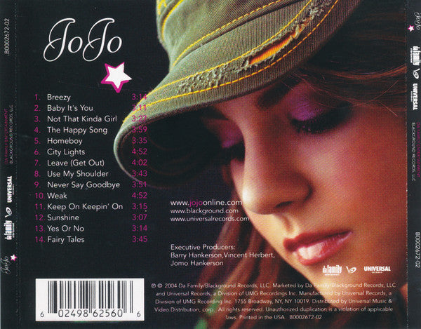 JoJo (3) : JoJo (CD, Album)