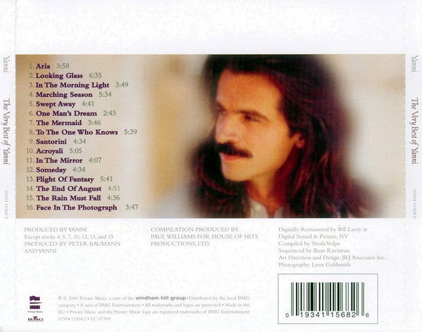 Yanni (2) : The Very Best Of Yanni (CD, Comp, RM)