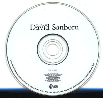 David Sanborn : The Best Of David Sanborn (CD, Comp)