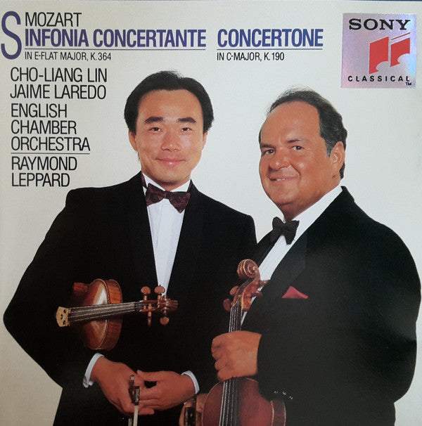 Wolfgang Amadeus Mozart, Cho-Liang Lin / Jaime Laredo / English Chamber Orchestra, Raymond Leppard : Sinfonia Concertante - Concertone (CD, Album)