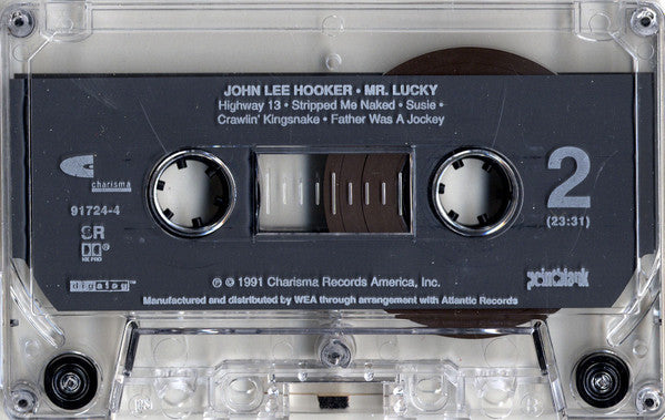 John Lee Hooker : Mr. Lucky (Cass, Album, SR,)
