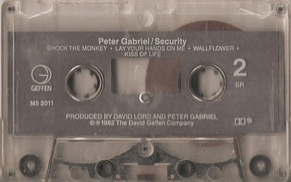Peter Gabriel : Security (Cass, Album, RE, Tra)