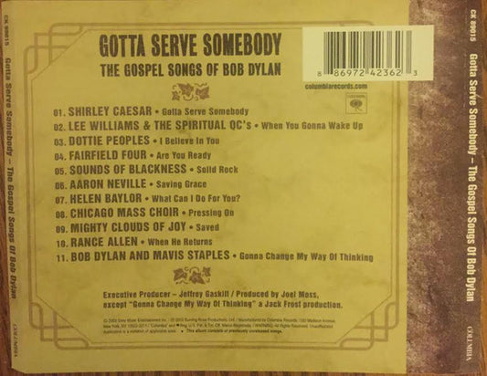 Various : Gotta Serve Somebody (The Gospel Songs Of Bob Dylan) (CD, Album)