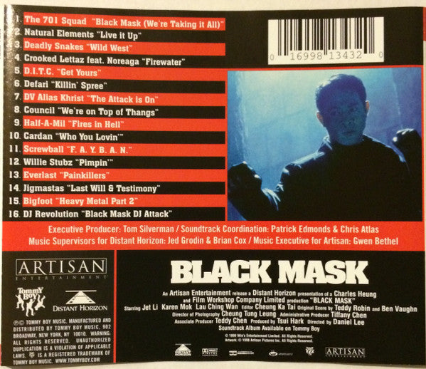 Various : Black Mask - Music From The Original Motion Picture (CD, Comp)