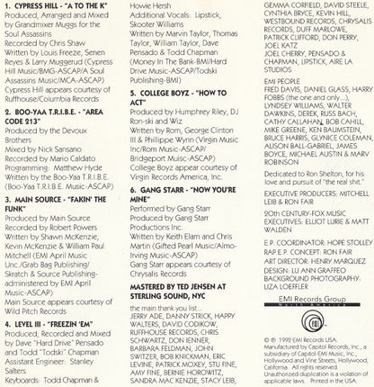 Various : White Men Can't Rap (More Music From The Twentieth Century Fox Film White Men Can't Jump) (CD, EP, Comp)