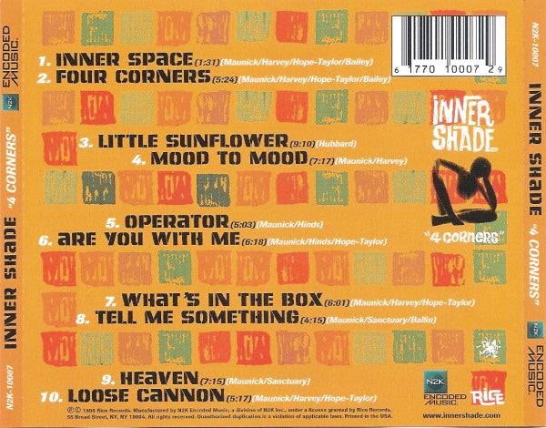 Inner Shade : 4 Corners (CD, Album)