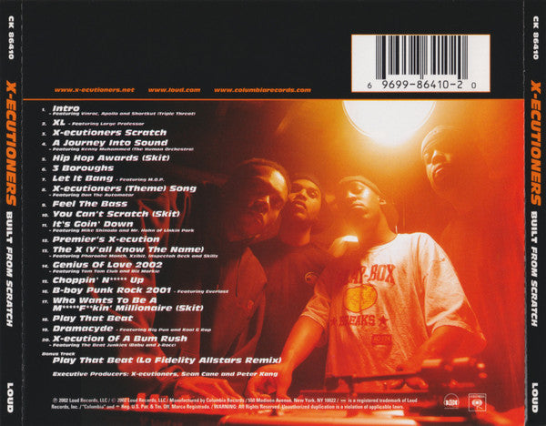 X-ecutioners* : Built From Scratch (CD, Album)